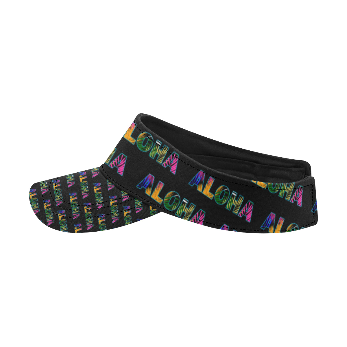 Aloha Hawaii Neon Unisex Sun Visor