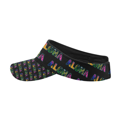 Aloha Hawaii Neon Unisex Sun Visor