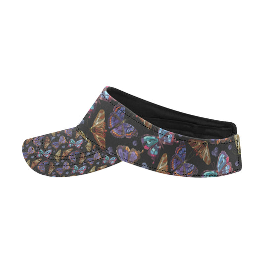 Butterfly Pattern Print Design 013 Unisex Sun Visor