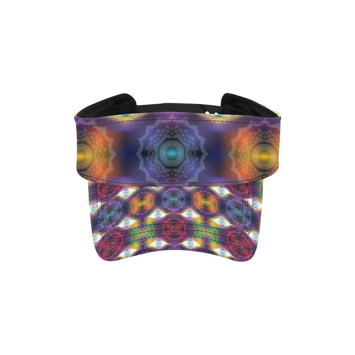 Chakra Eye Print Pattern Unisex Sun Visor