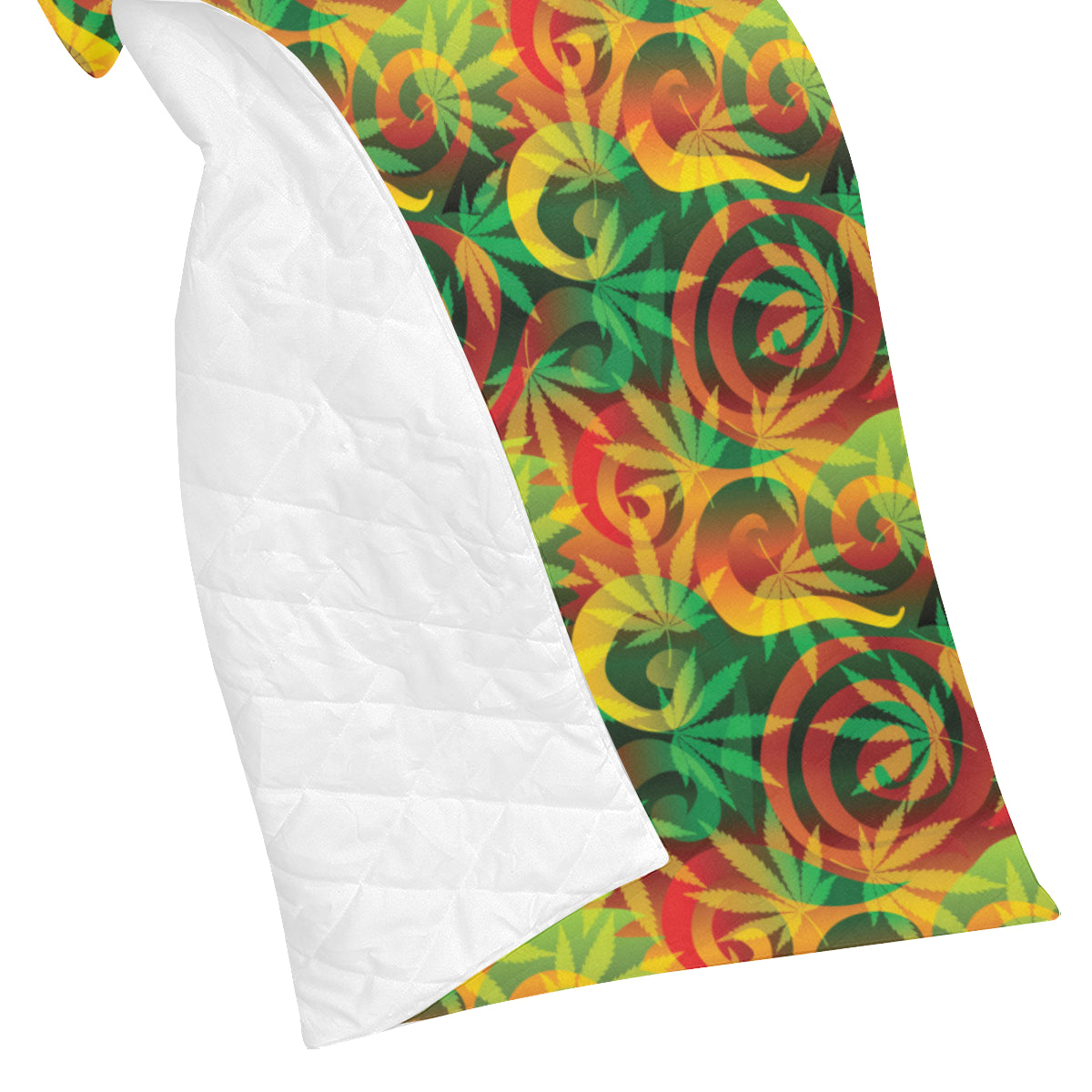 Rastafarian Pattern Print Design A01 Premium Quilt
