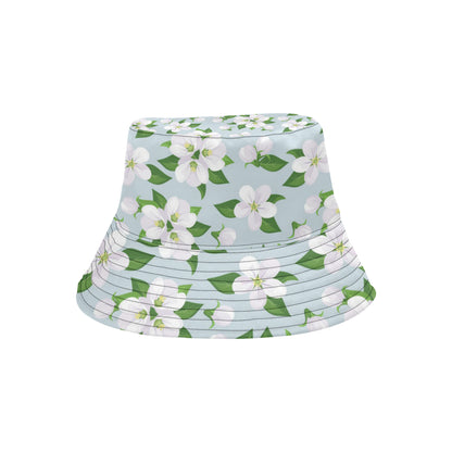 Apple blossom Pattern Print Design AB04 Unisex Bucket Hat