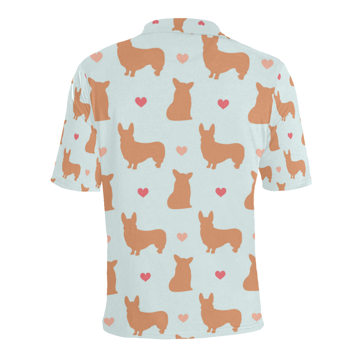 Pembroke Welsh Corgis Pattern Print Design A01 Men Polo Shirt