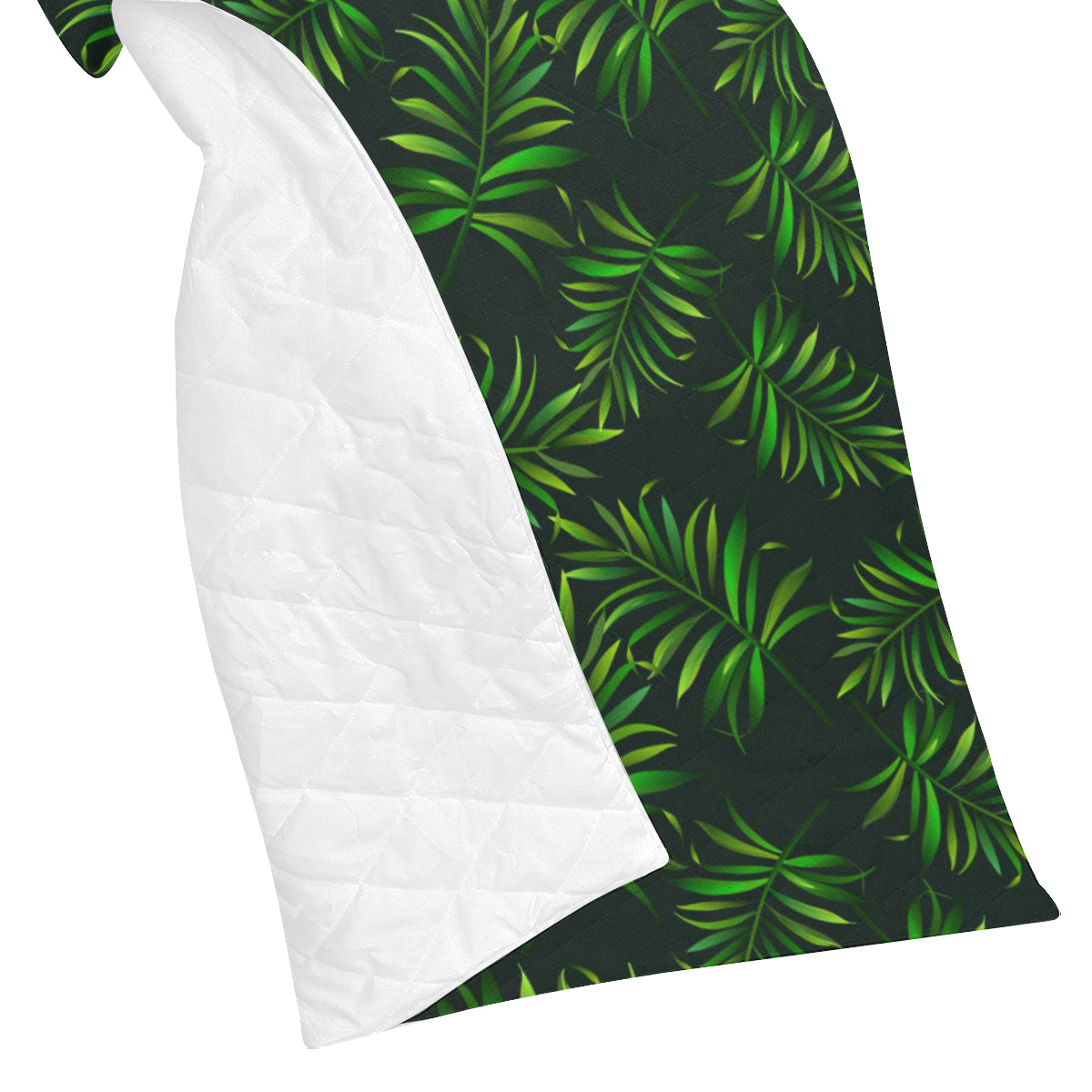 Rainforest Pattern Print Design RF03 Premium Quilt
