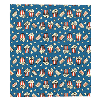 Popcorn Pattern Print Design A03 Premium Quilt