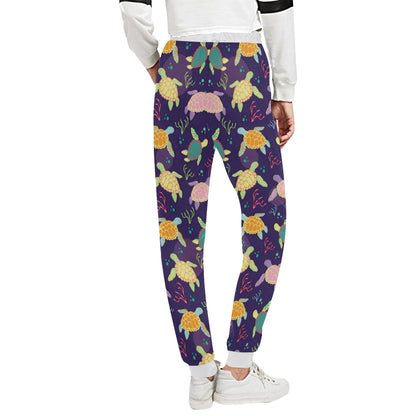 Sea Turtle Color Smile Unisex Sweatpants