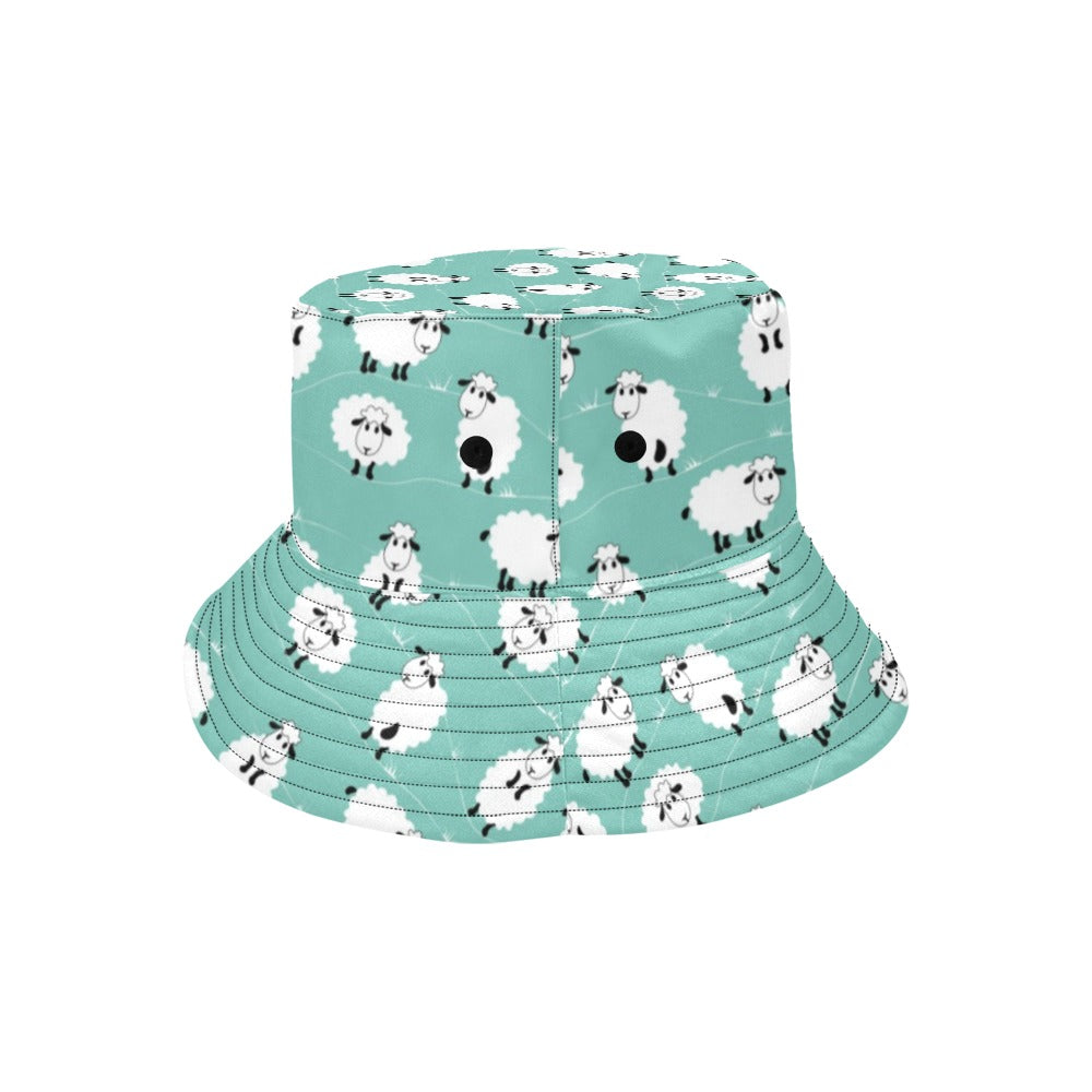 Sheep Print Design LKS404 Unisex Bucket Hat