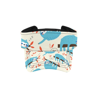 Sloth Print Design LKS3011 Unisex Sun Visor