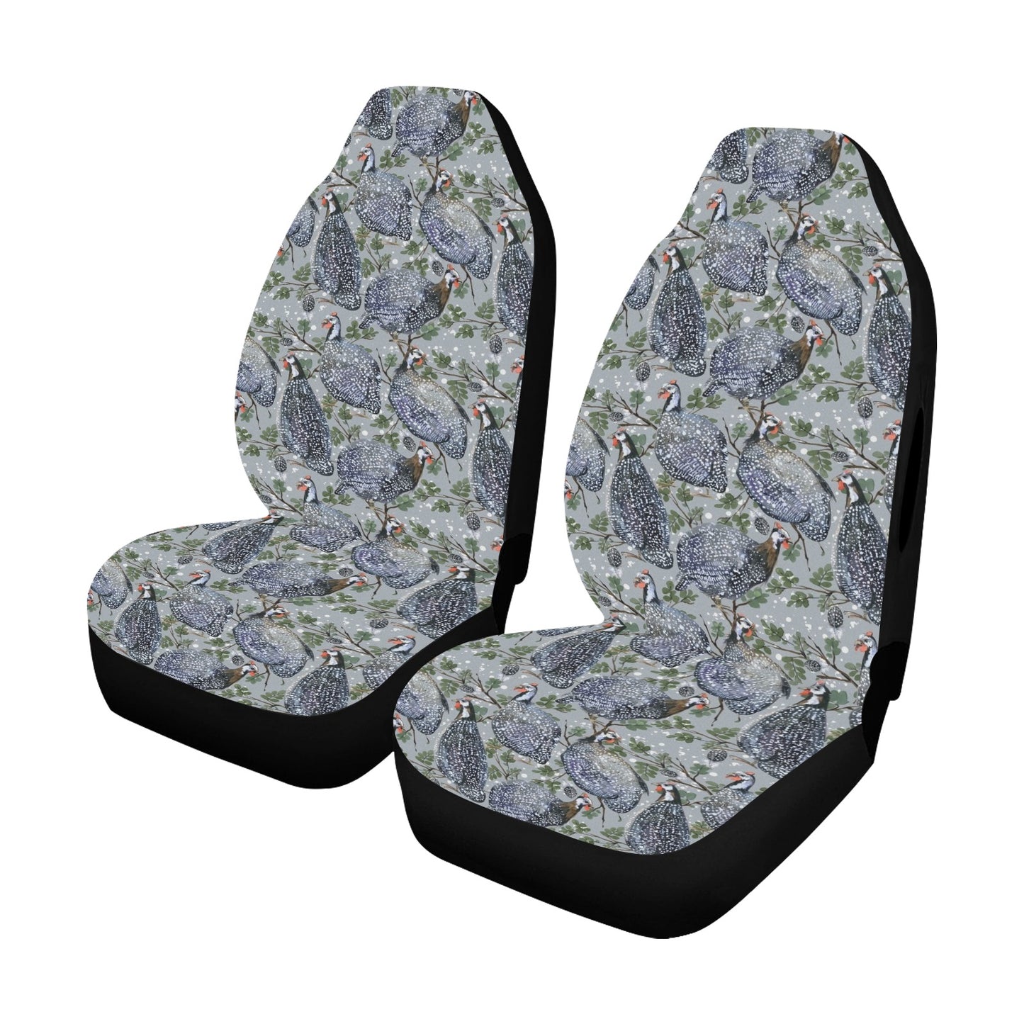 Guinea Fowl Print Design LKS402 Car Seat Covers