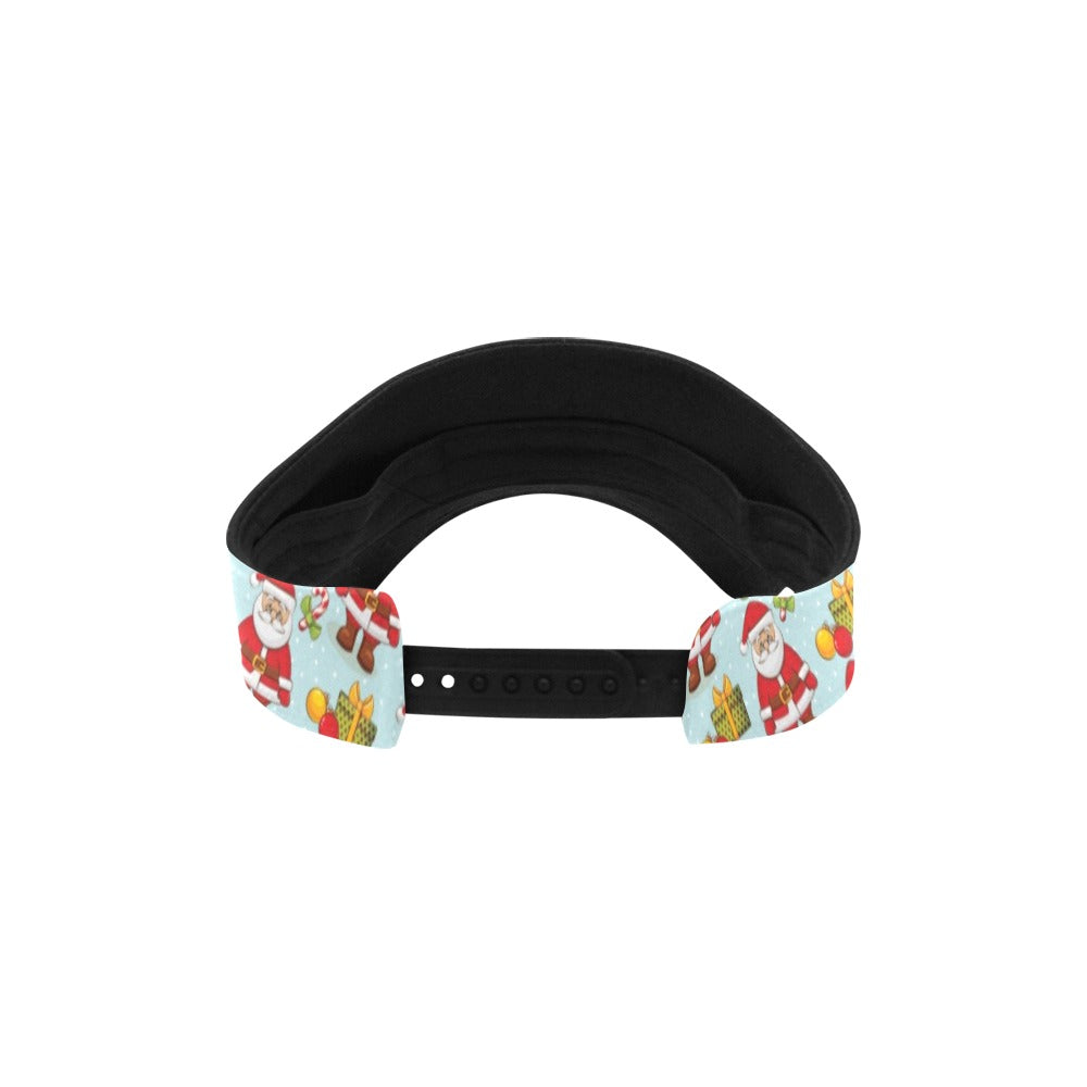 Santa Christmas Themed Print Design LKS303 Unisex Sun Visor