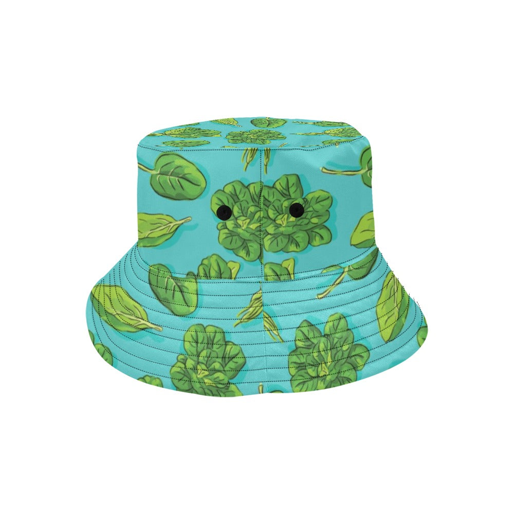 Spinach Print Design LKS301 Unisex Bucket Hat
