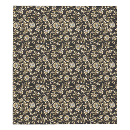 Brocade Pattern Print Design 03 Premium Quilt