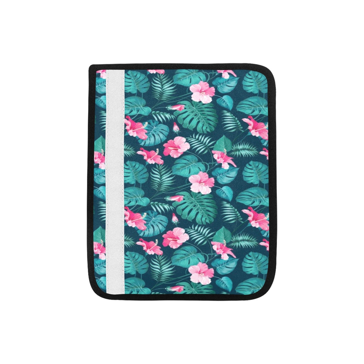 Summer Floral Print Design LKS301 Car Seat Belt Cover
