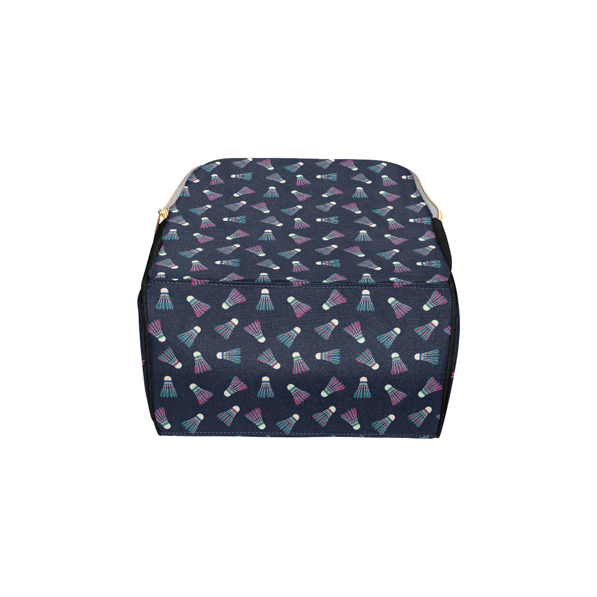 Badminton Ball Pattern Print Design 02 Diaper Bag Backpack
