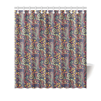 Bohemian Pattern Print Design 08 Shower Curtain
