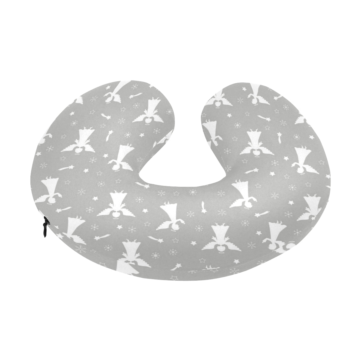 Angel Pattern Print Design 03 U-Shaped Travel Neck Pillow