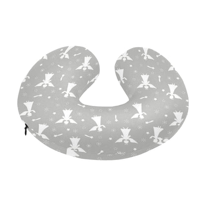 Angel Pattern Print Design 03 U-Shaped Travel Neck Pillow