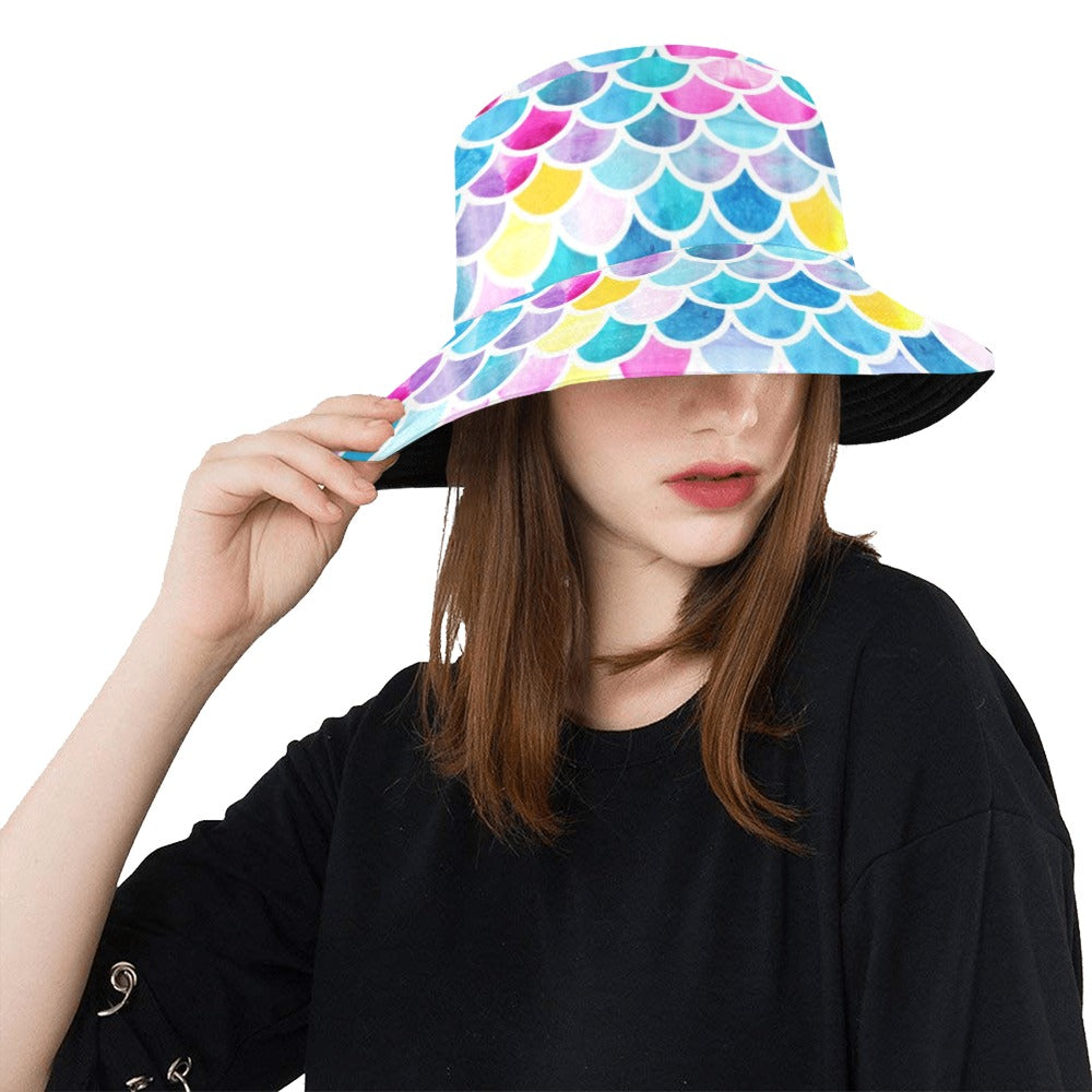 Scales Print Design LKS402 Unisex Bucket Hat