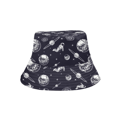 Space Astronaut Print Design LKS302 Unisex Bucket Hat