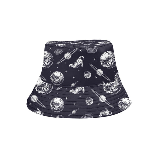 Space Astronaut Print Design LKS302 Unisex Bucket Hat
