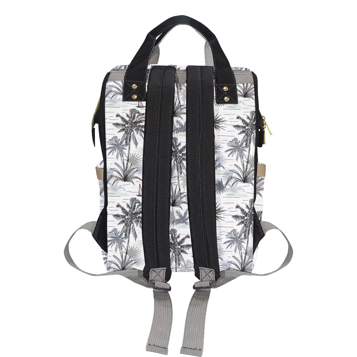 Pacific island Pattern Print Design A04 Diaper Bag Backpack