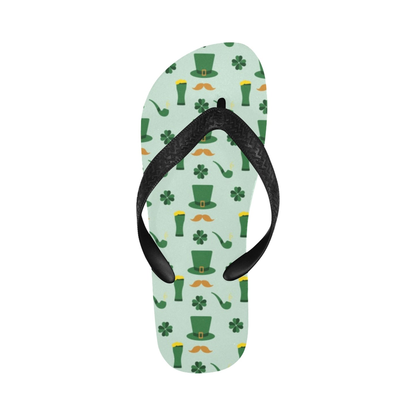 St Patricks Day Print Design LKS304 Flip Flops