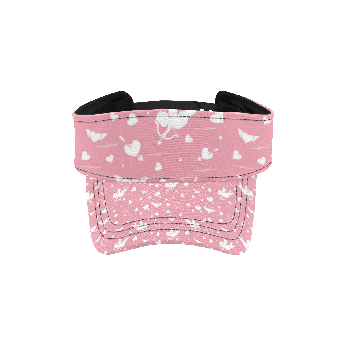 Cupid Pattern Print Design 03 Unisex Sun Visor