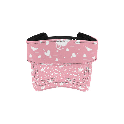 Cupid Pattern Print Design 03 Unisex Sun Visor