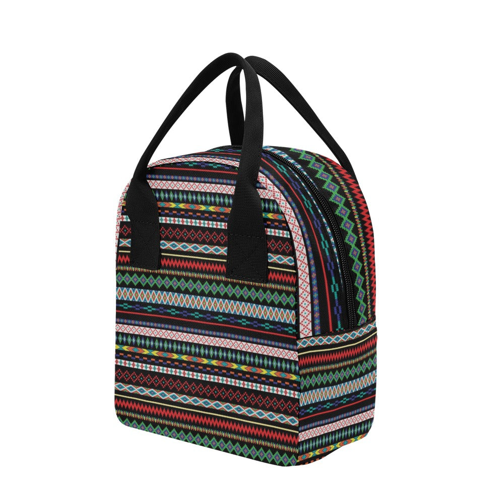 Southwest Pattern Print Design LKS302 Insulated Lunch Bag