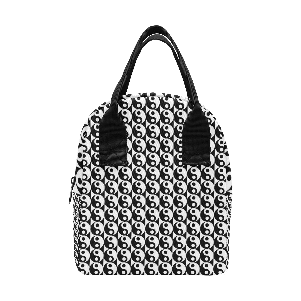 Yin Yang Classic Pattern Design Print Insulated Lunch Bag