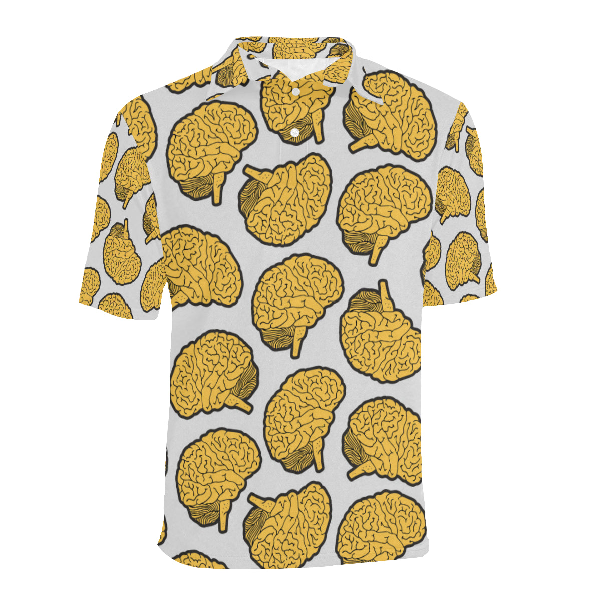 Psychology Pattern Print Design A01 Men Polo Shirt
