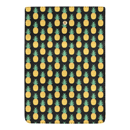 Pineapple Pattern Print Design A03 Women's Trifold Wallet