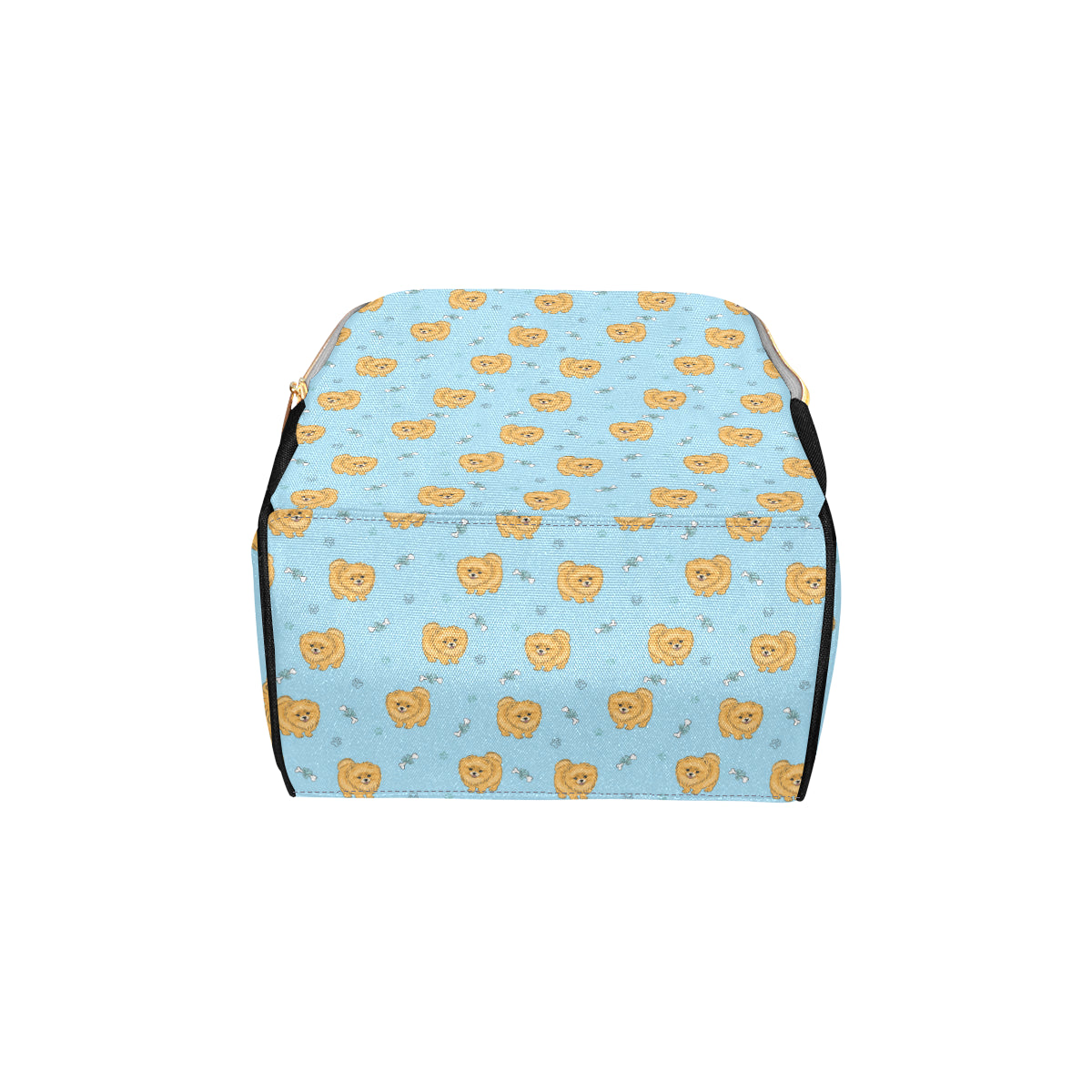 Pomeranians Pattern Print Design A03 Diaper Bag Backpack