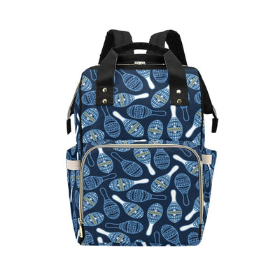 Maracas Print Design LKS401 Diaper Bag Backpack