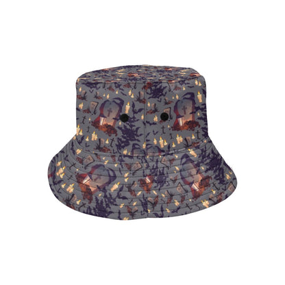 Creepy Graveyard Print Design LKS301 Unisex Bucket Hat