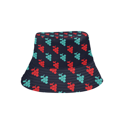 Grape Pattern Print Design GP07 Unisex Bucket Hat