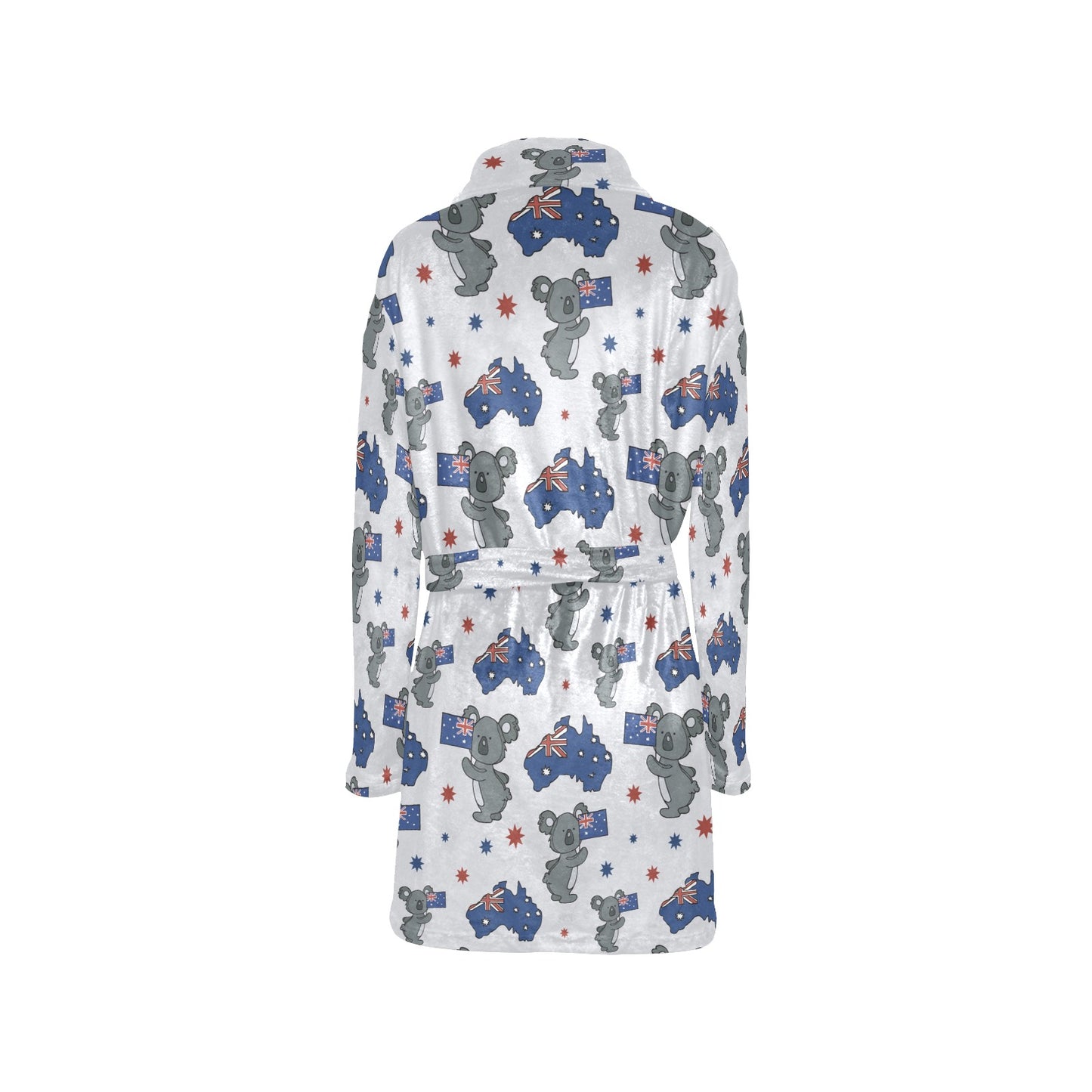 Koala Australia Day Themed Design Women's Fleece Robe