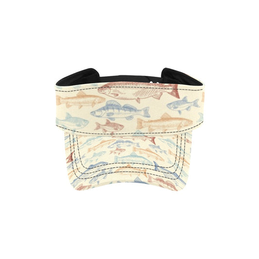 Salmon Fish Print Design LKS302 Unisex Sun Visor