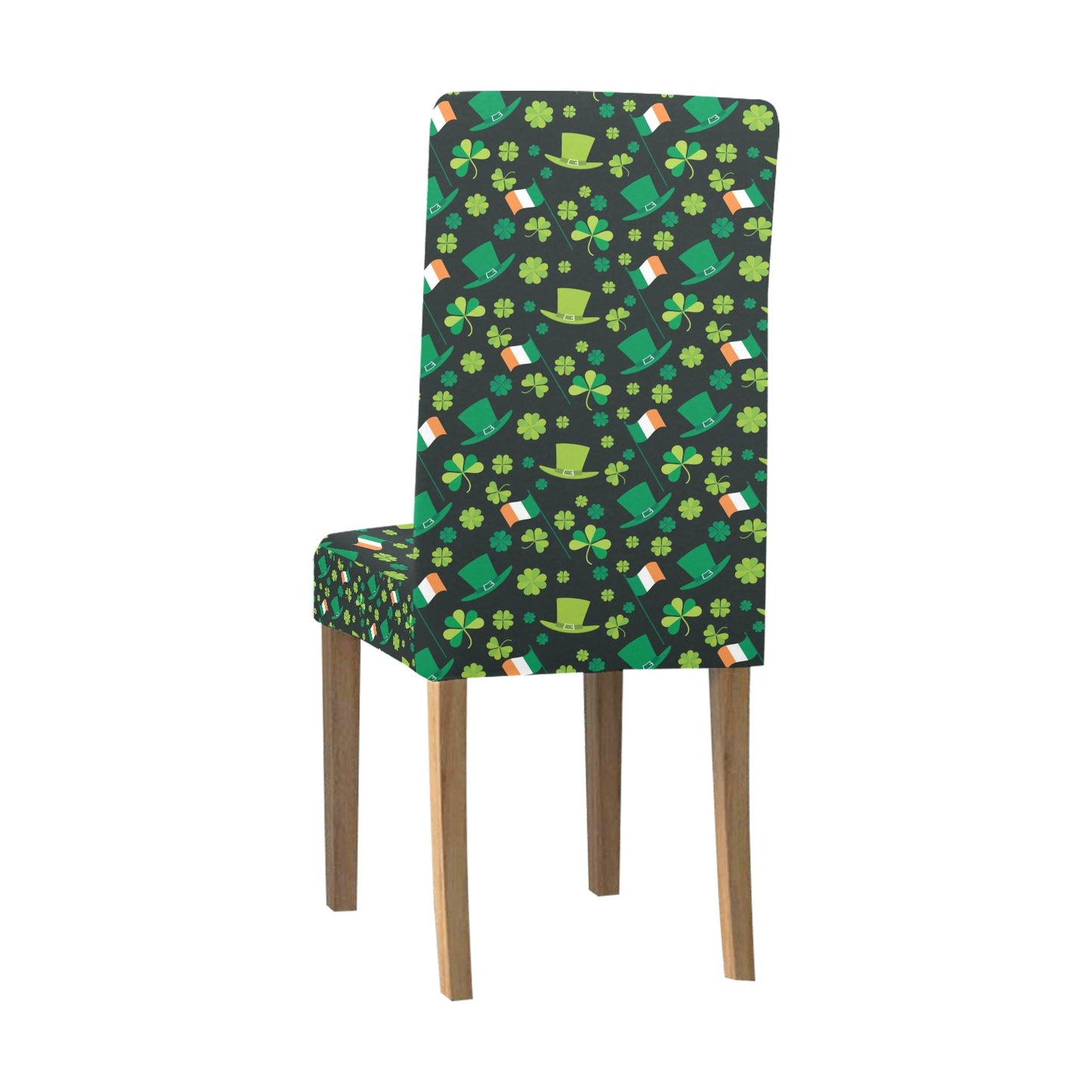 Shamrock Saint Patrick's Day Print Design LKS304 Dining Chair Slipcover
