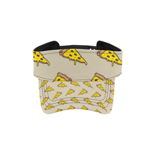 Pizza Pattern Print Design A04 Unisex Sun Visor