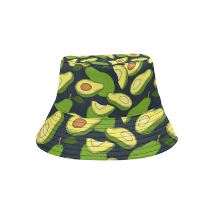 Avocado Pattern Print Design AC013 Unisex Bucket Hat