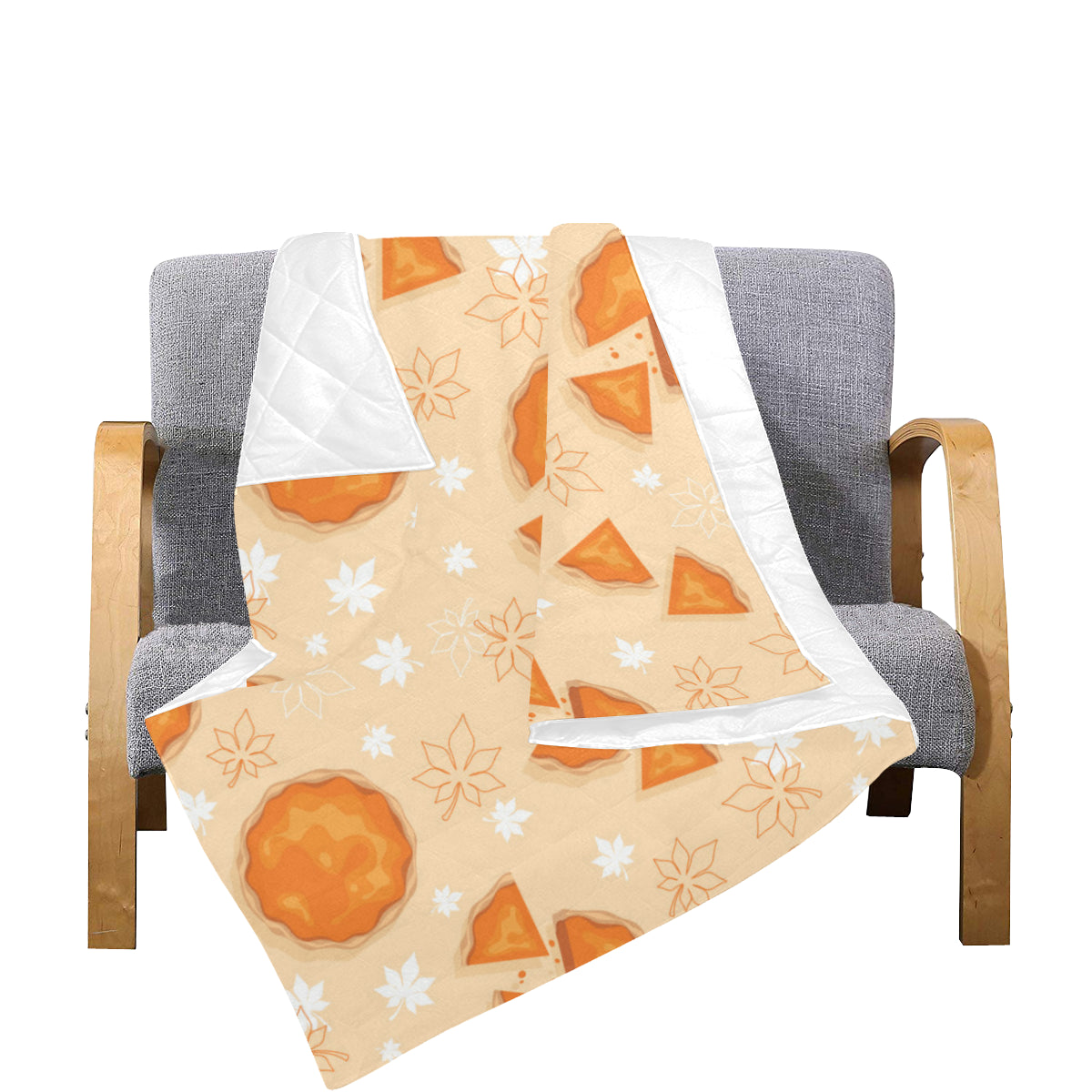 Pie Pattern Print Design A01 Premium Quilt