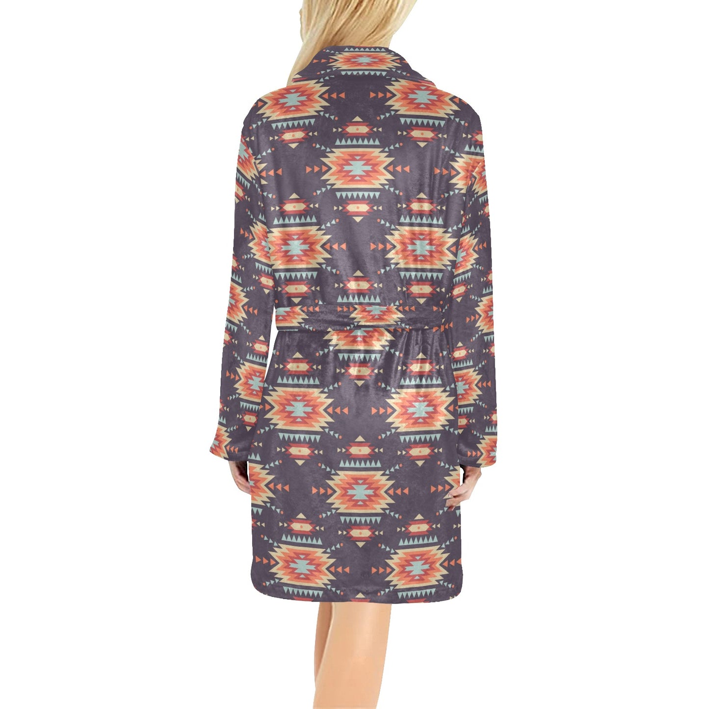Tribal indians Aztec Women's Fleece Robe
