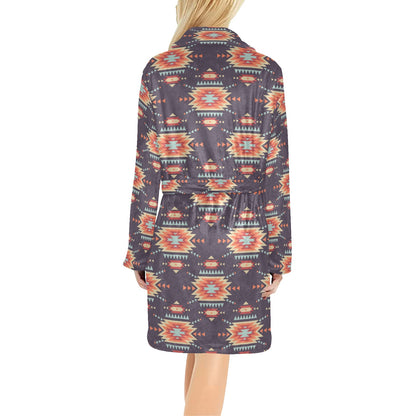 Tribal indians Aztec Women's Fleece Robe