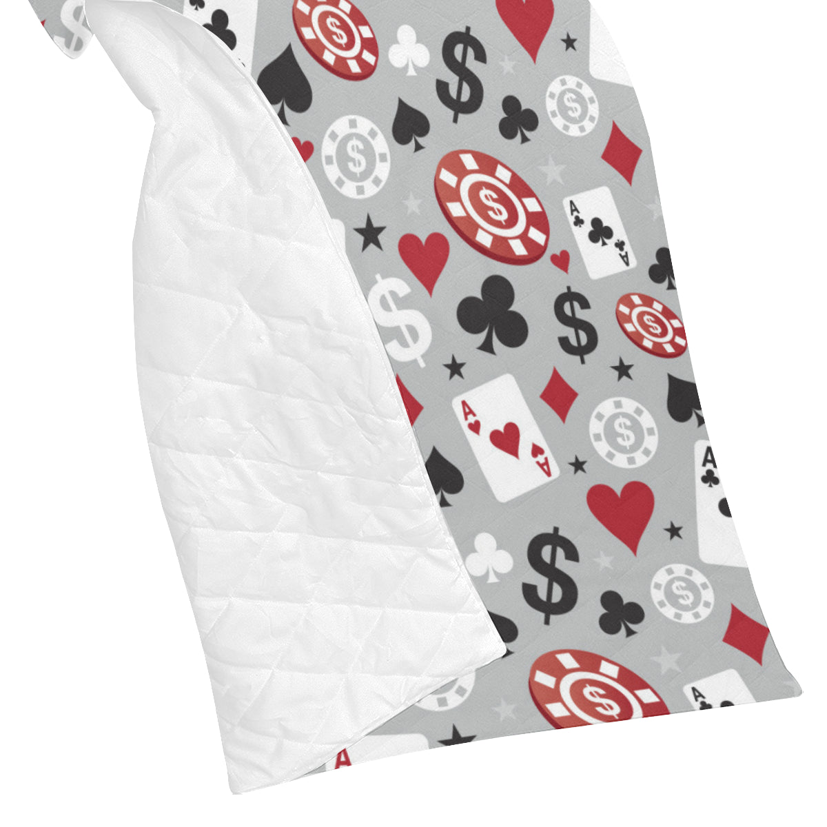 Casino Pattern Print Design 01 Premium Quilt