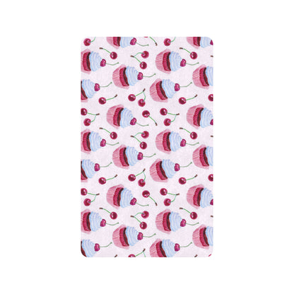 Cherry Cupcake Pink Pattern Rubber Doormat