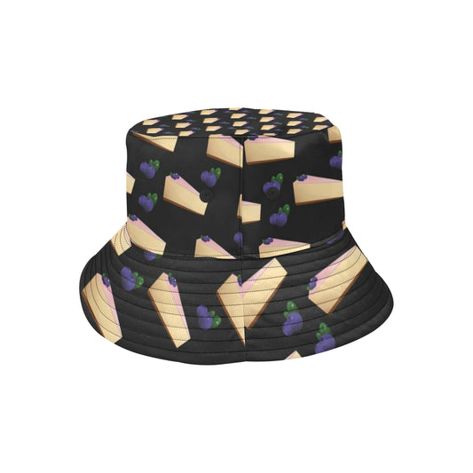 Cheesecake blueberry Pattern Print Design CK01 Unisex Bucket Hat