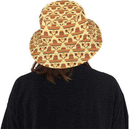 Maracas Print Design LKS403 Unisex Bucket Hat