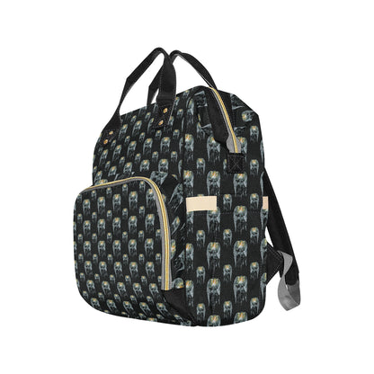 Angel with Wings Cute Design Print Diaper Bag Backpack