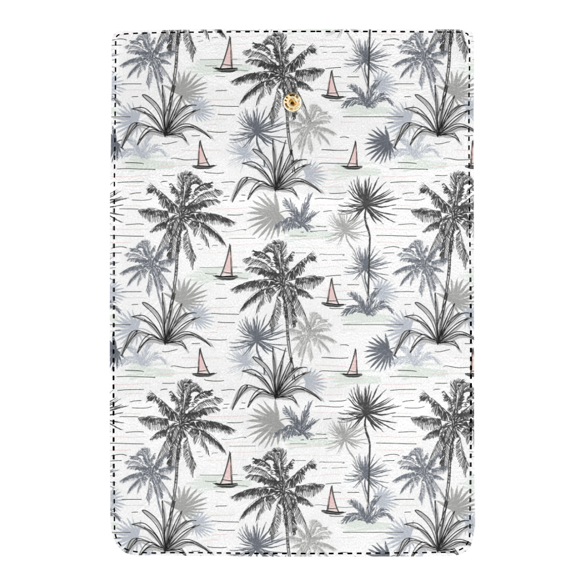 Pacific island Pattern Print Design A04 Women's Trifold Wallet